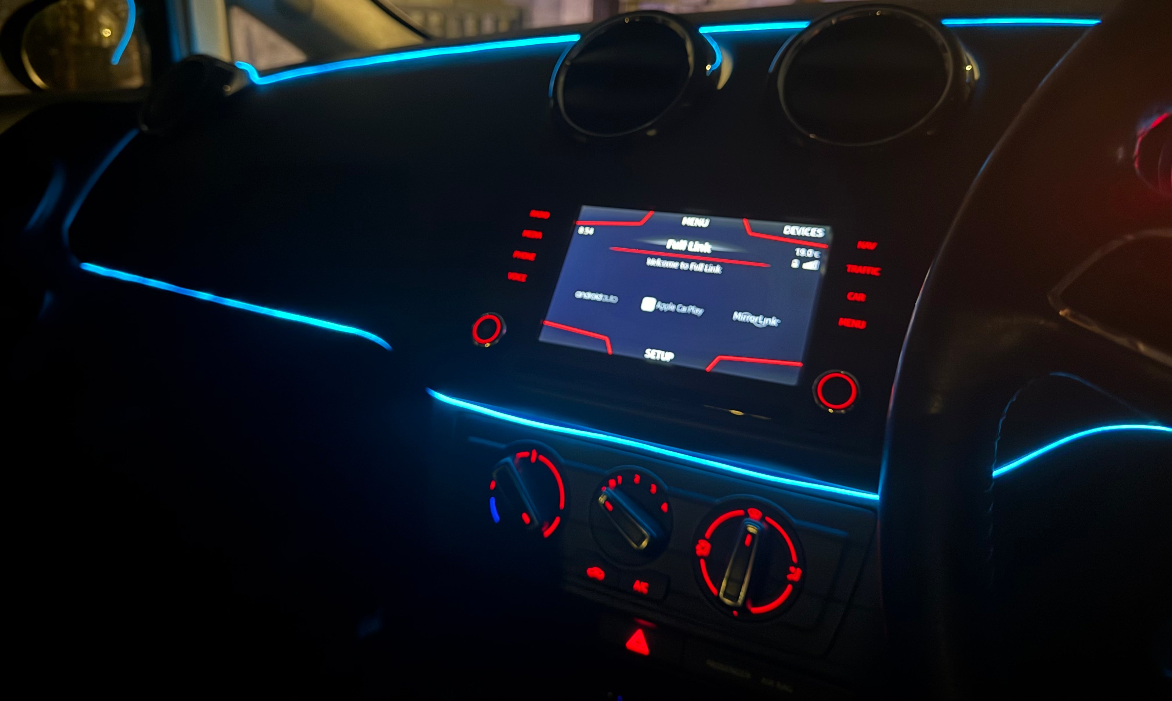 Revora Glow — RGB Interior Ambient LED Strip